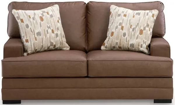 Villacourt Caramel Loveseat