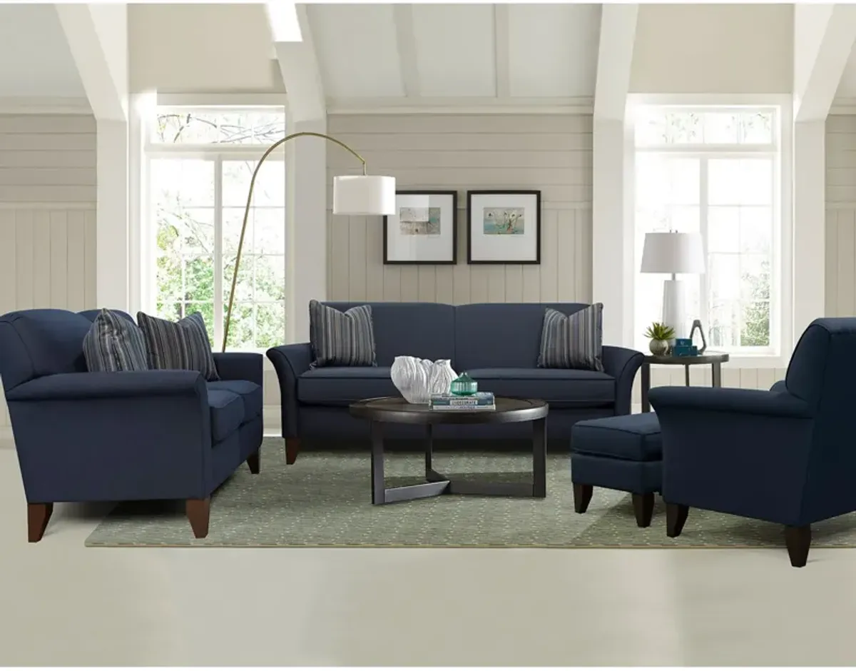 Sunbrella Spectrum Indigo Loveseat