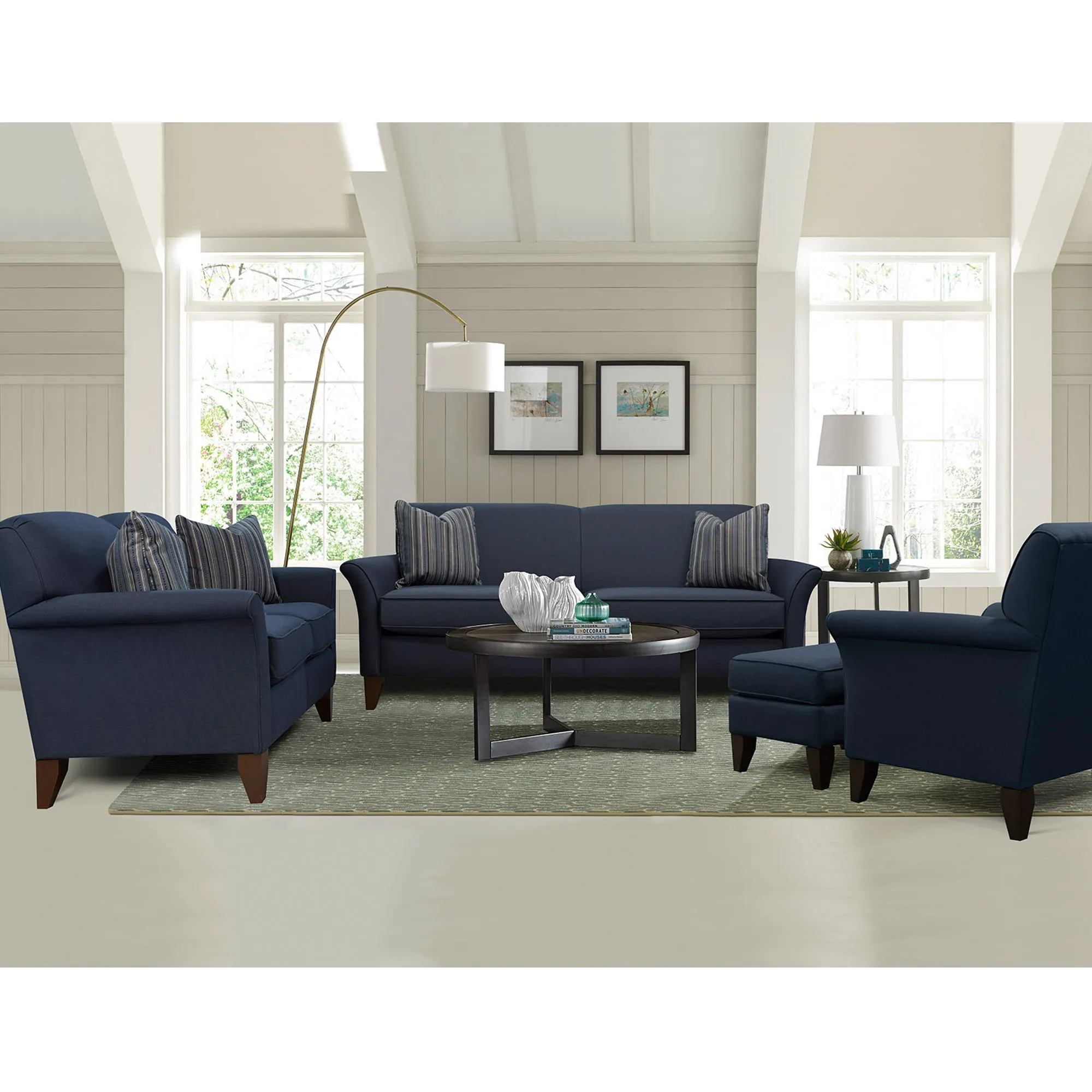 Sunbrella Spectrum Indigo Loveseat