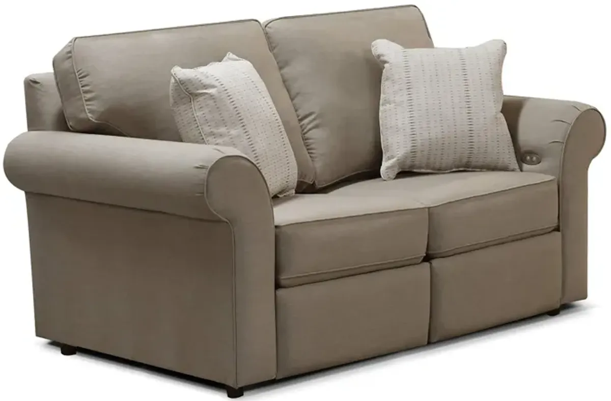 Sunbrella Natalie Power Reclining Loveseat