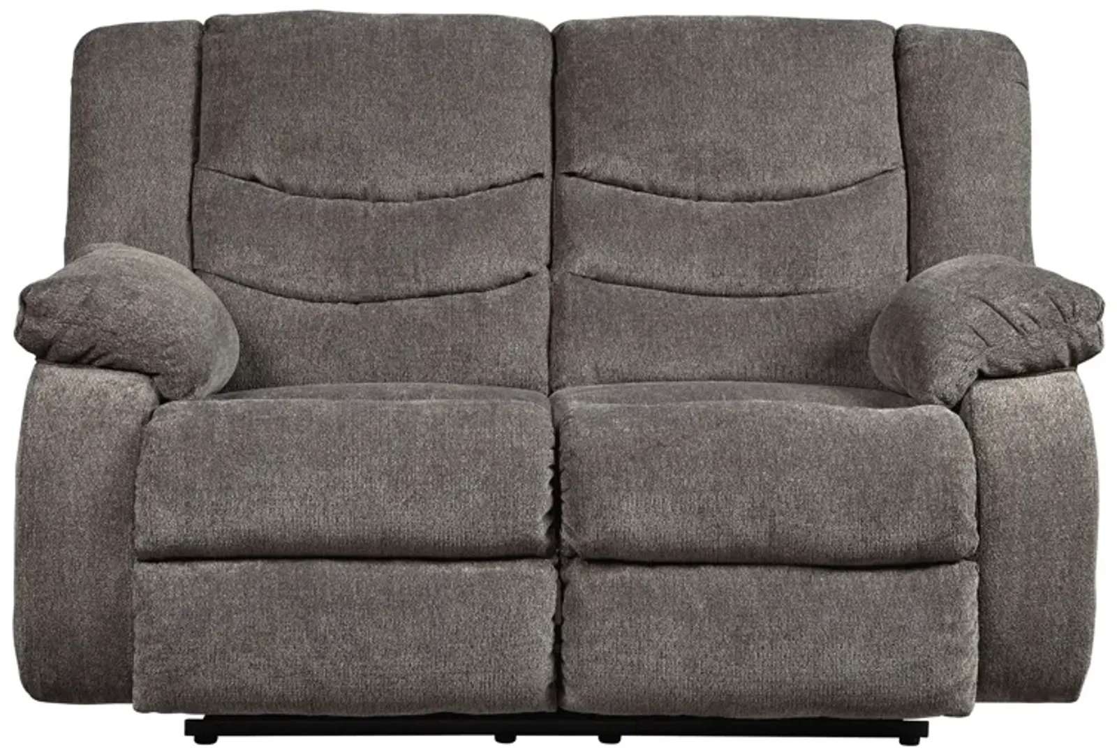 Tulen Gray Reclining Loveseat