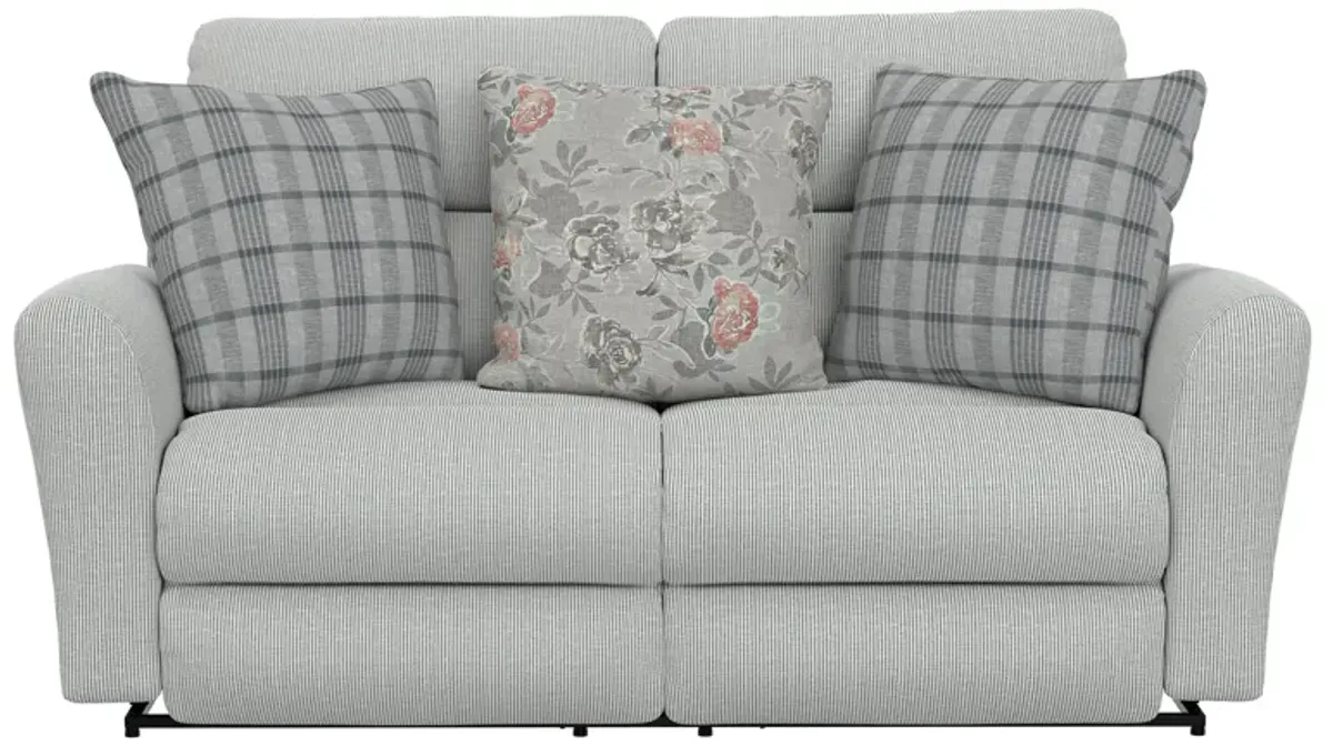 Chappy Pebble Power Reclining Loveseat