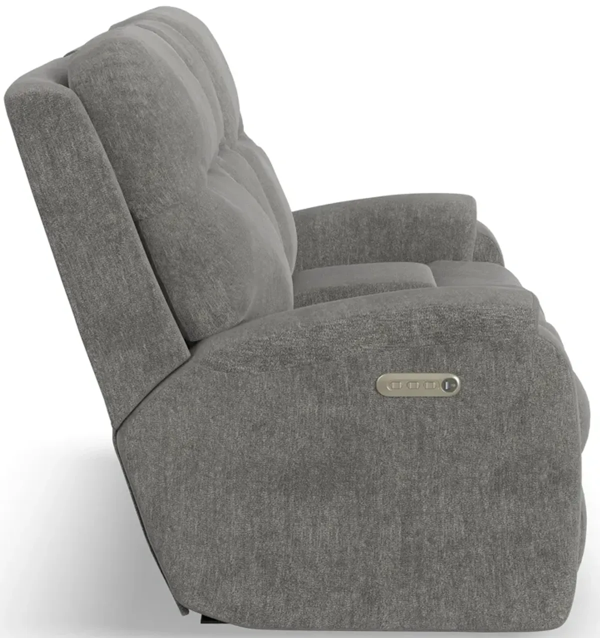 Reynolds Power Headrest Reclining Console Loveseat with Power Lumbar