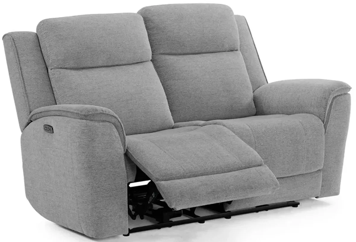 Matteo Mineral Power Headrest Reclining Loveseat