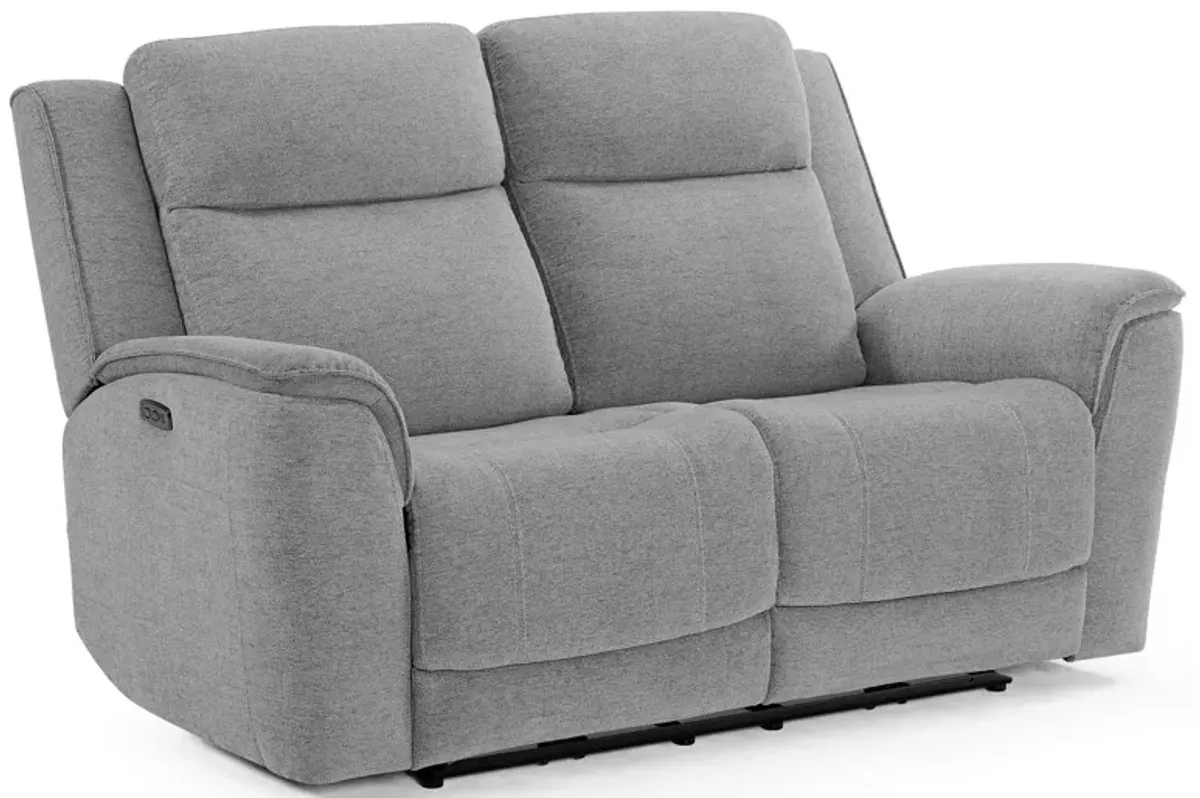 Matteo Mineral Power Headrest Reclining Loveseat