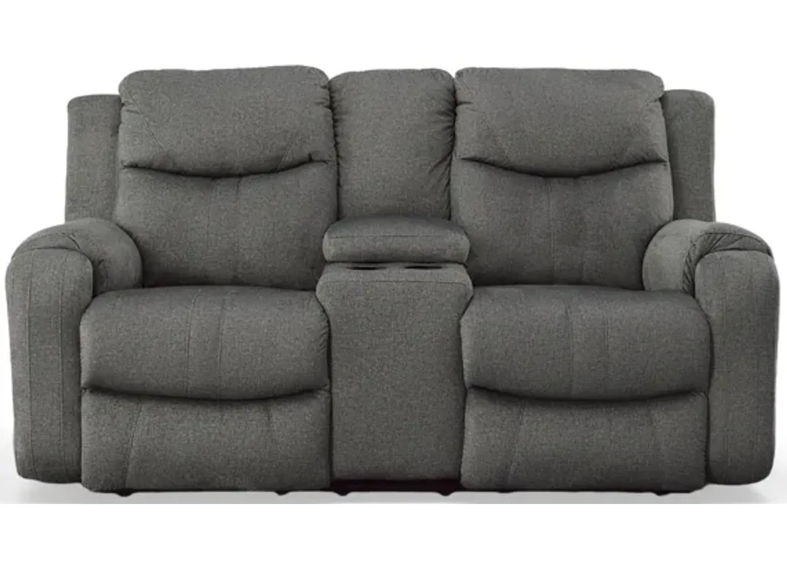 Marvel Power Headrest Reclining Console Loveseat