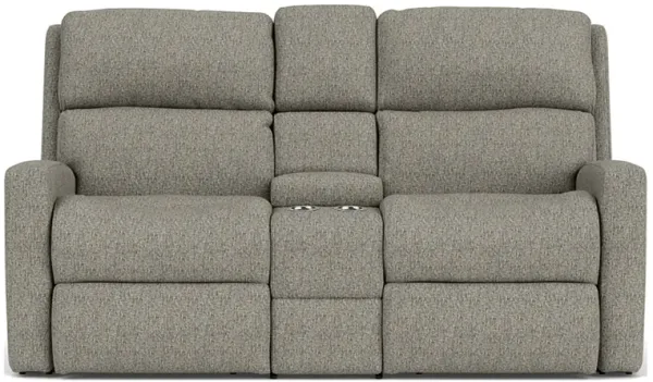 Catalina Power Headrest Reclining Console Loveseat