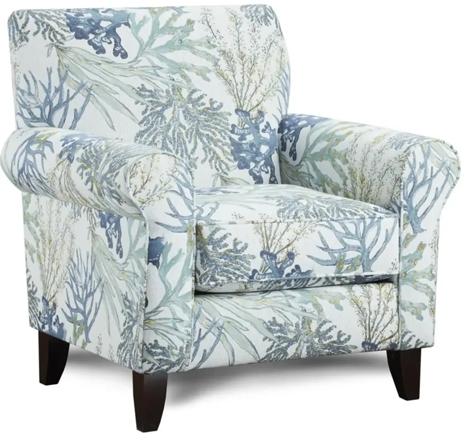 Coral Reef Oceanside Accent Chair