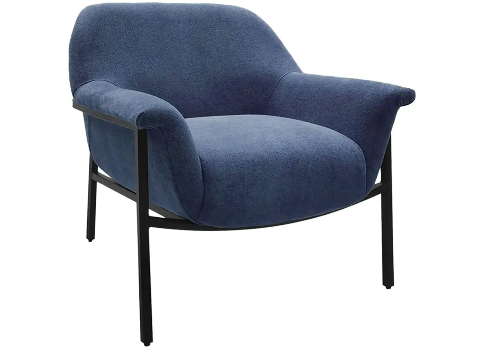 Sabrina Navy Blue Accent Chair