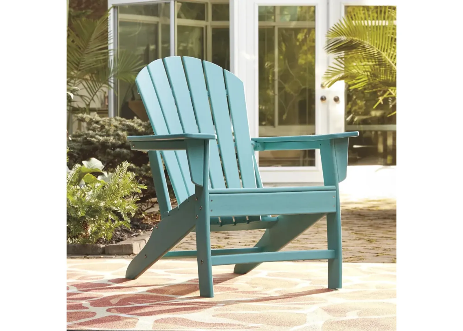 Turquoise Adirondack Chair