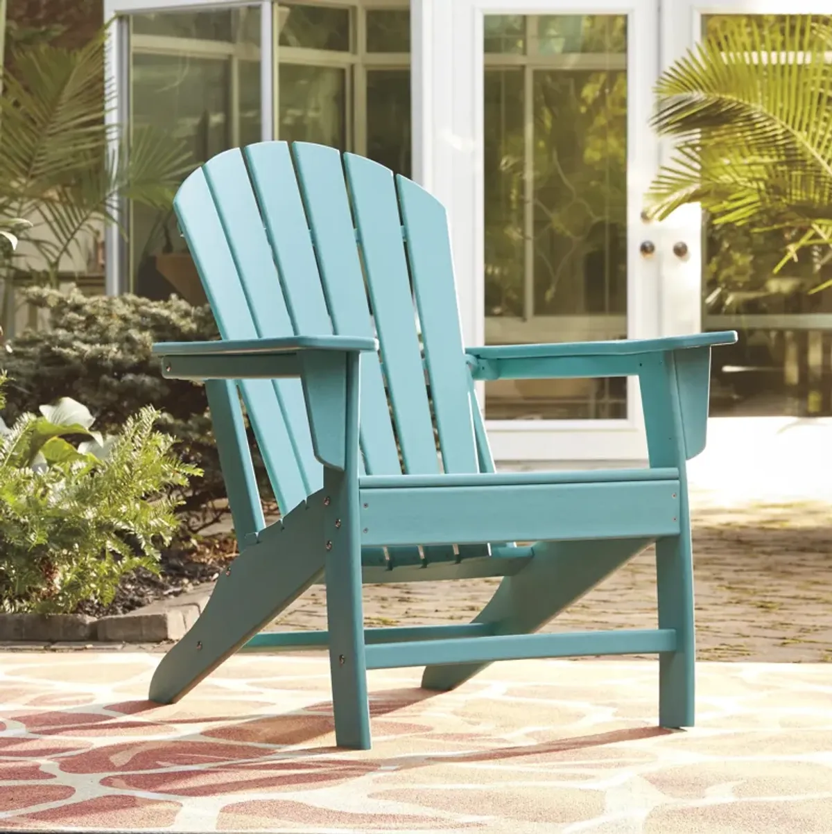 Turquoise Adirondack Chair