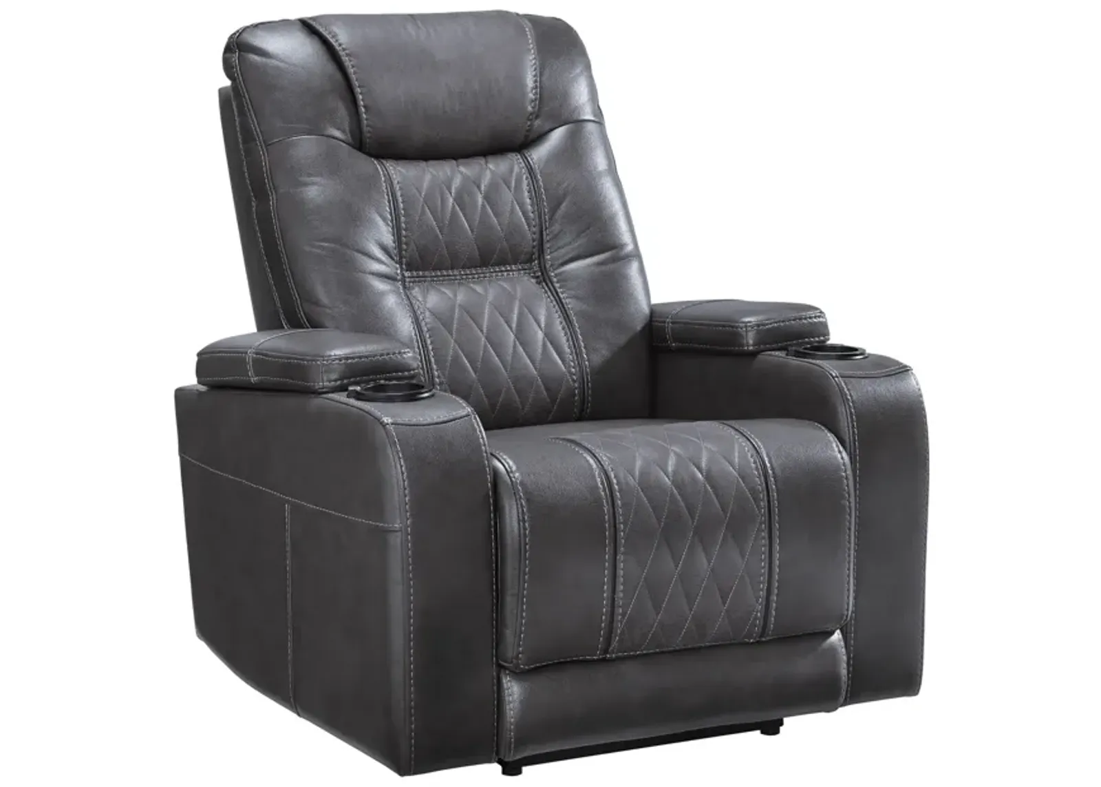 Composer Gray Power Headrest Recliner