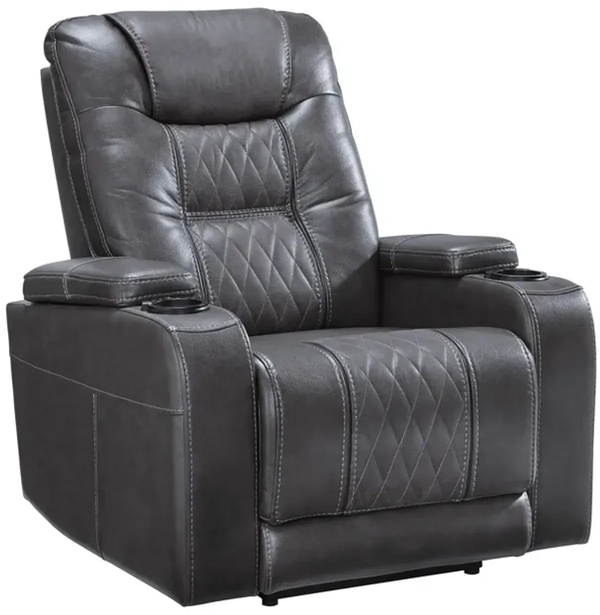 Composer Gray Power Headrest Recliner