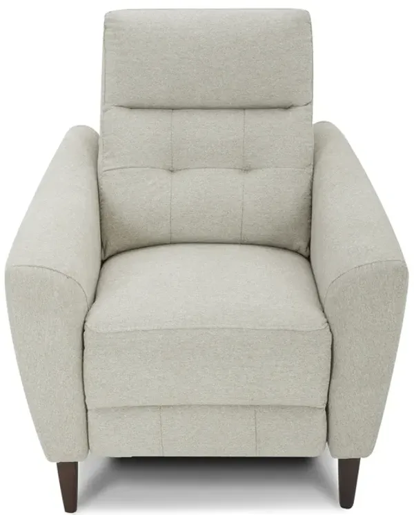 Starburst Dove Power Headrest Recliner