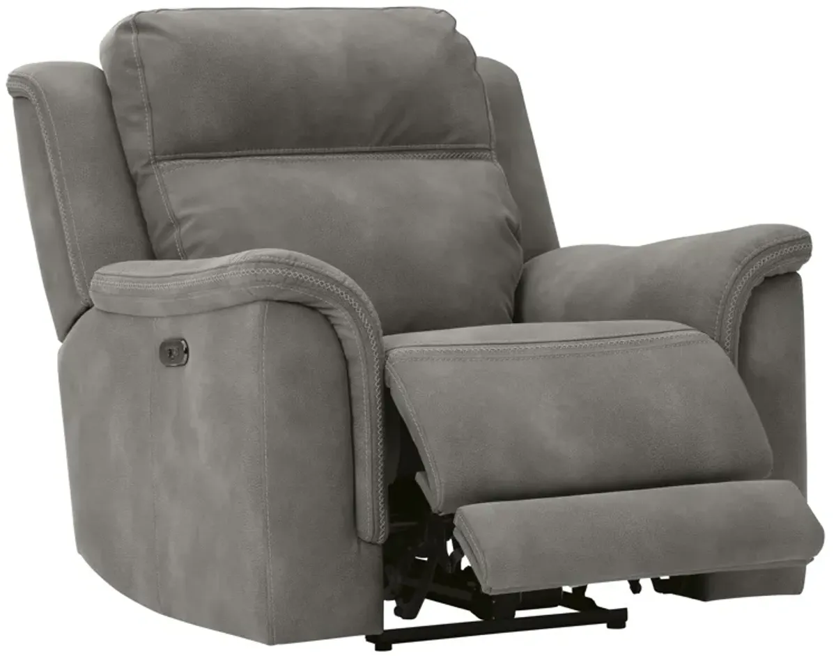 Zero Gravity Slate Durapella Power Headrest Recliner