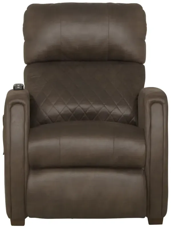 Relaxer Bark Power Headrest Zero Gravity Recliner with Power Lumbar, Heat & Massage