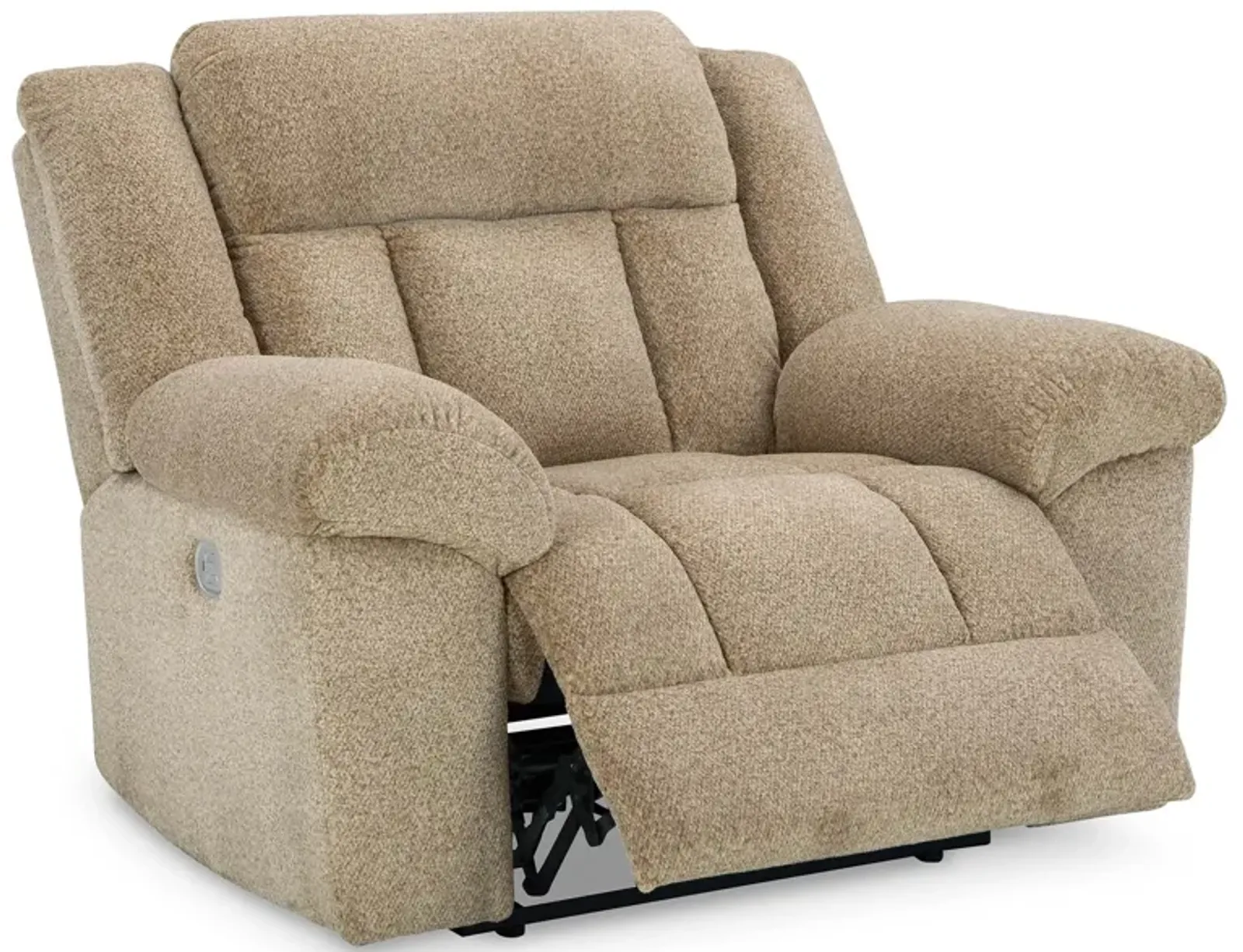 Tip-Off Wheat Power Headrest Recliner