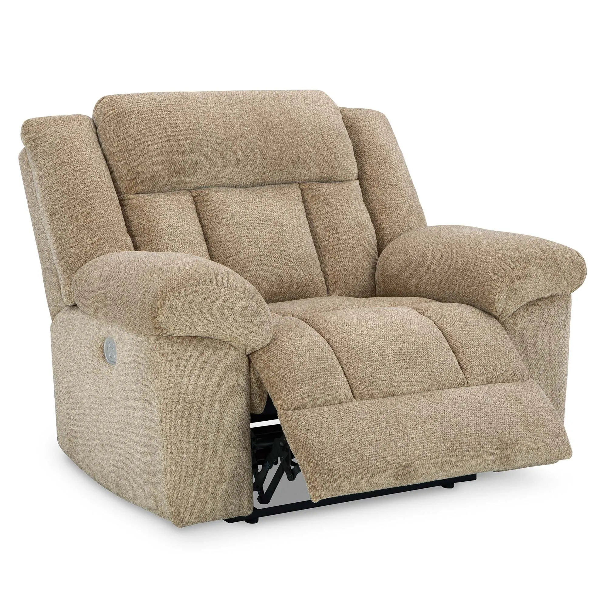 Tip-Off Wheat Power Headrest Recliner