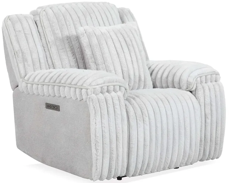 Fallon Fog Power Headrest Recliner