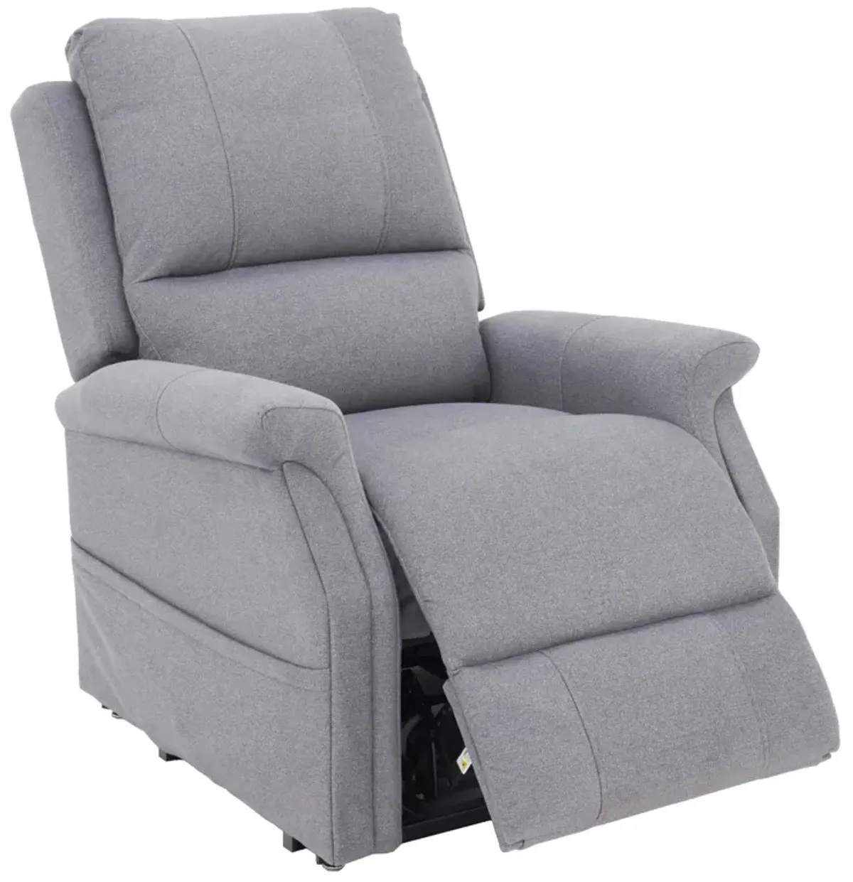 Grafton Gray Power Lift Recliner with Heat and Massage