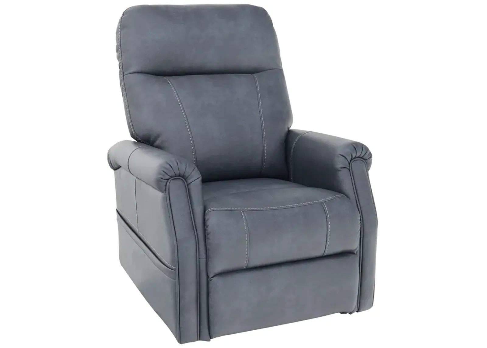 Stanley Slate Power Lift Recliner with Heat and Massage