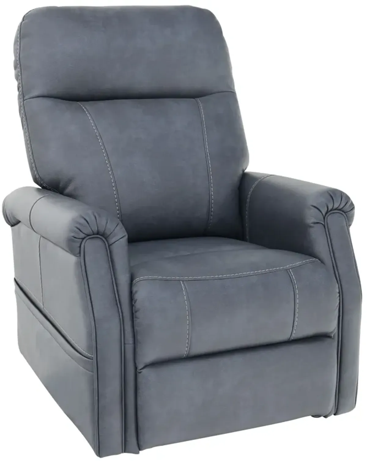 Stanley Slate Power Lift Recliner with Heat and Massage