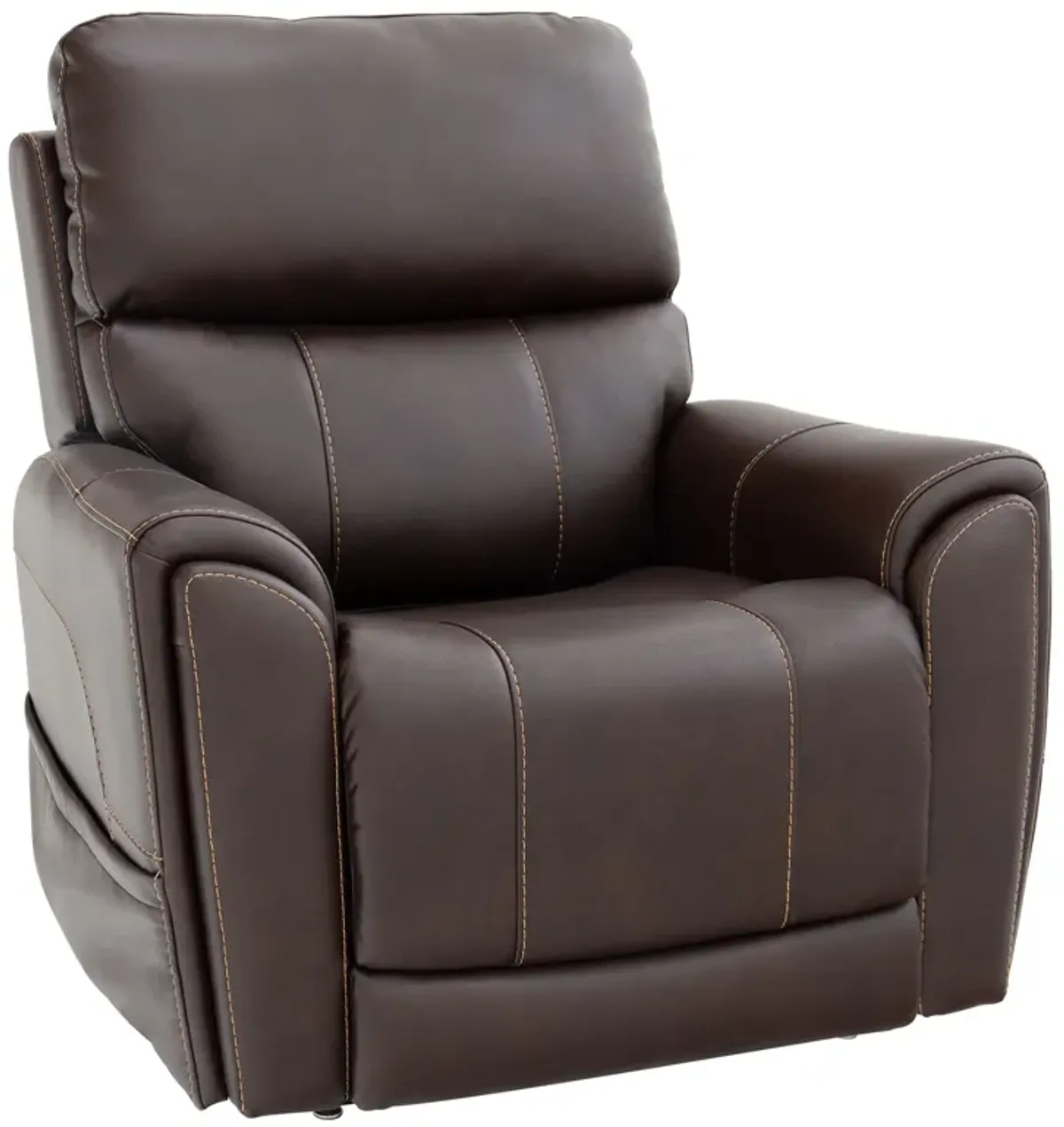 Westley Walnut Power Lift Recliner with Air Massage