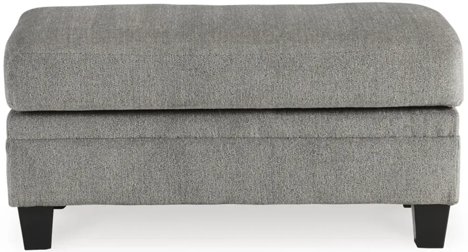 Davinca Charcoal Ottoman