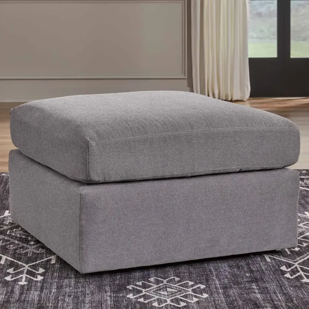 Modmax Granite Oversized Ottoman