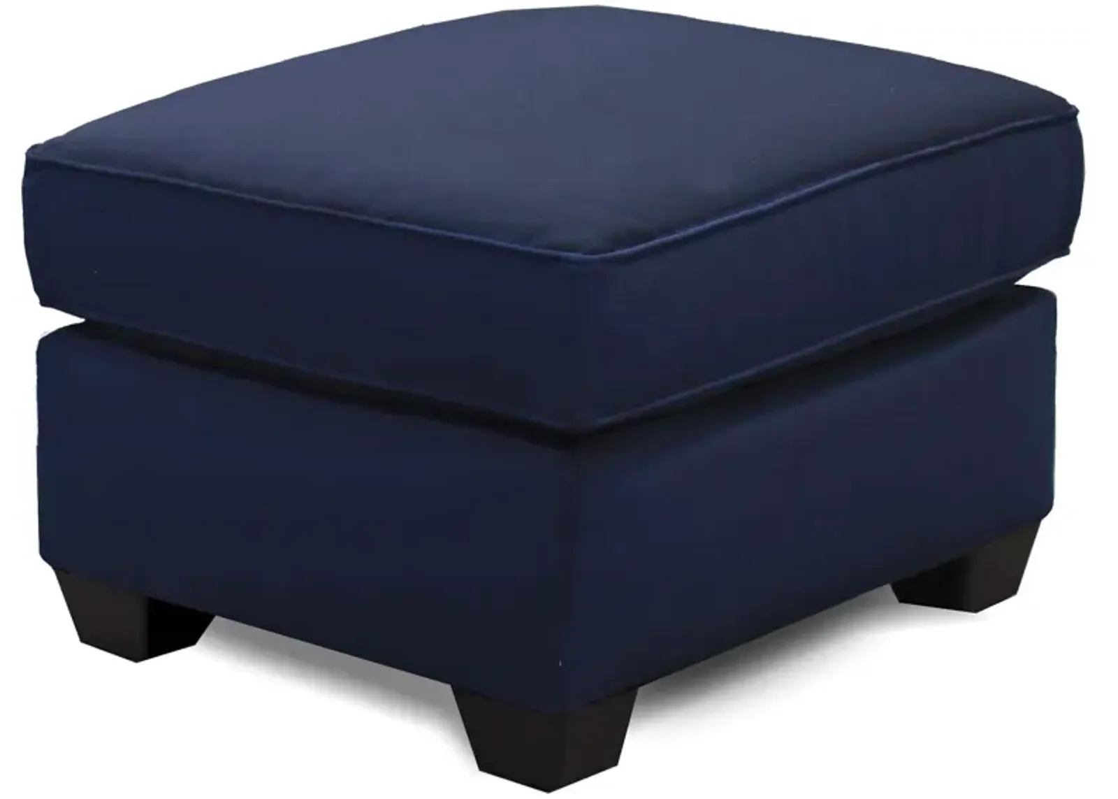 Sunbrella Navy Ottoman