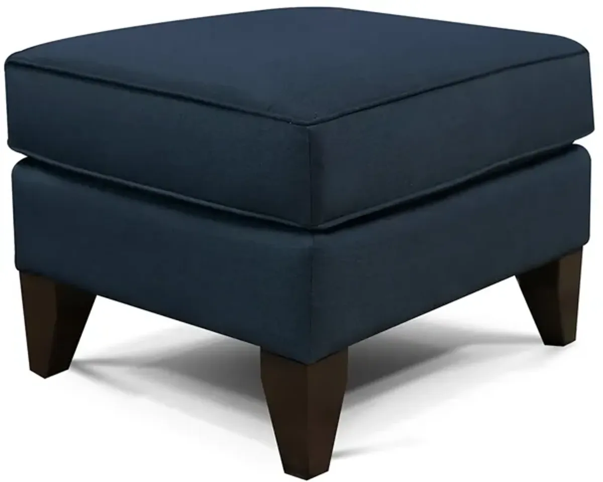 Sunbrella Spectrum Indigo Ottoman