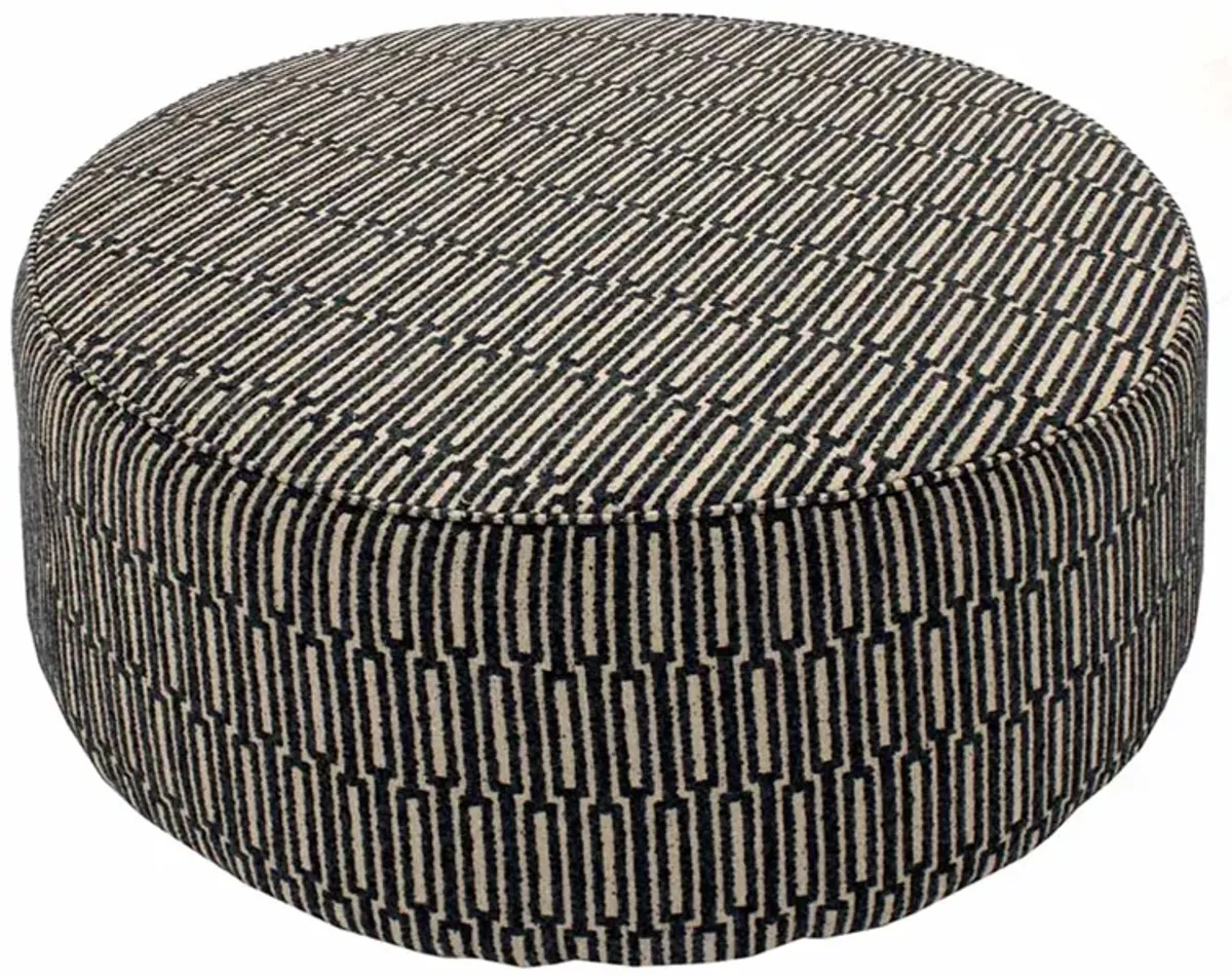 Ripple Midnight Cocktail Ottoman