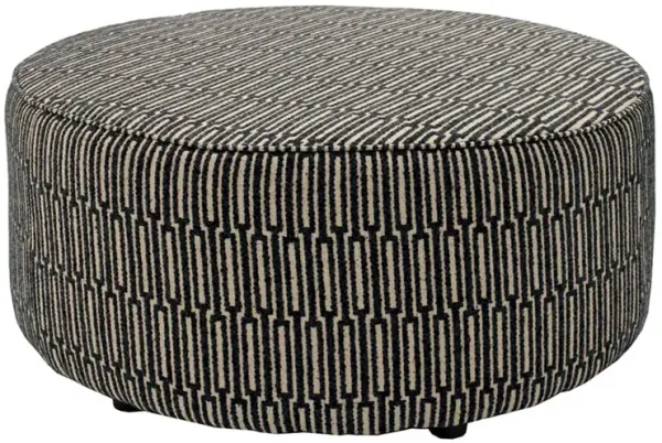 Ripple Midnight Cocktail Ottoman