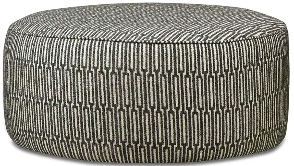 Ripple Midnight Cocktail Ottoman