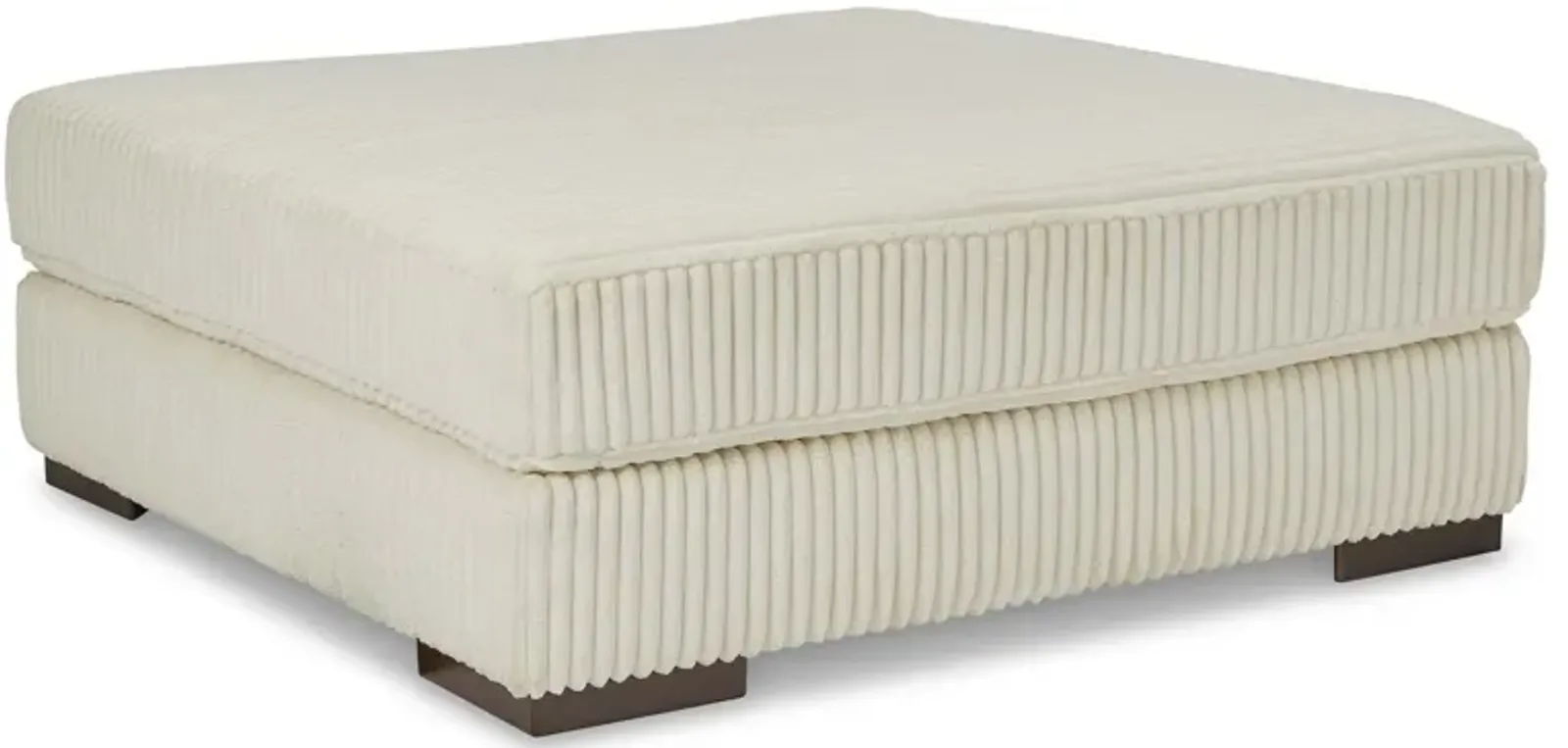 Lindyn Ivory Oversized Accent Ottoman