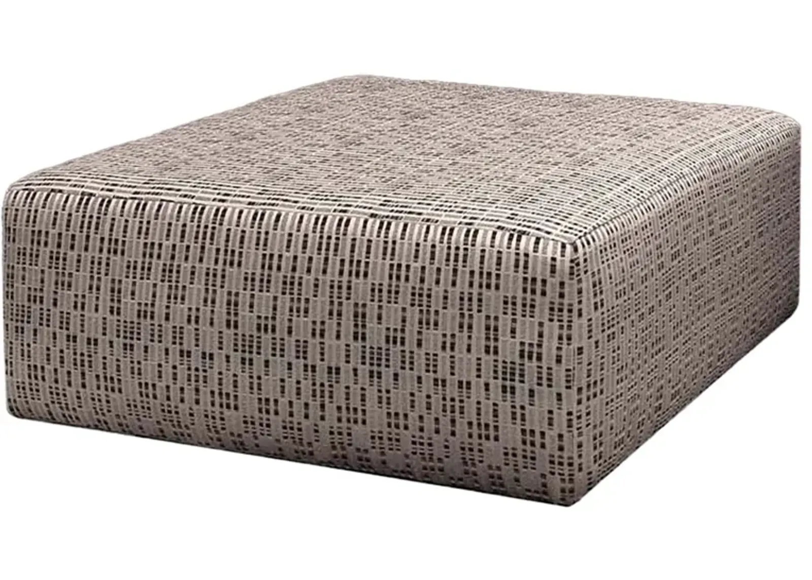 Polaris Chocolate Cocktail Ottoman