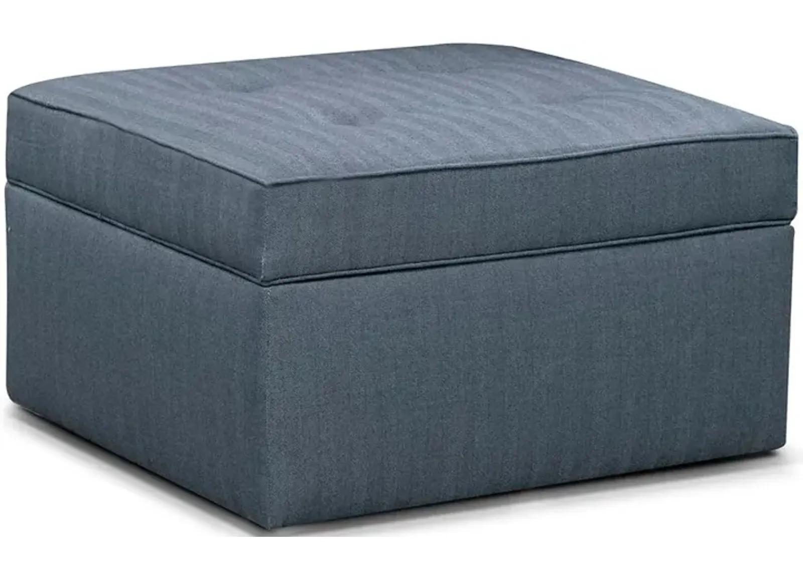 Sunbrella Silver Storage Ottoman