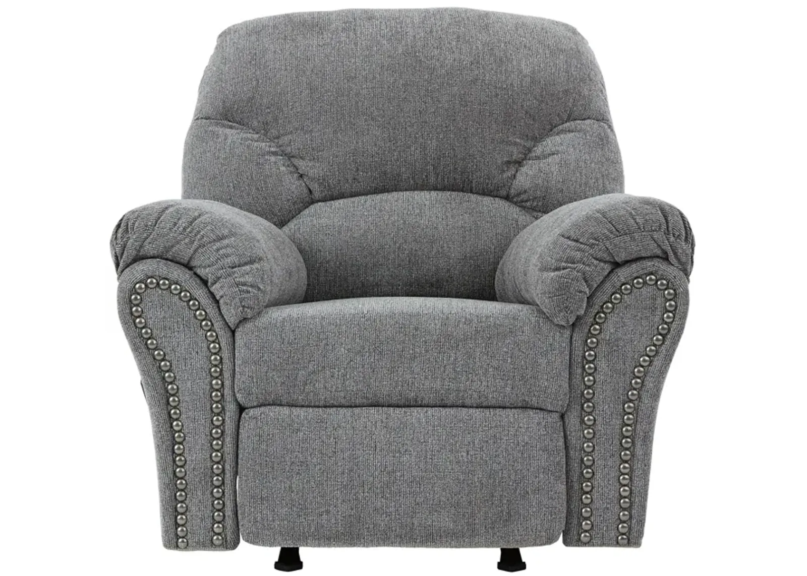 Allmaxx Pewter Rocker Recliner