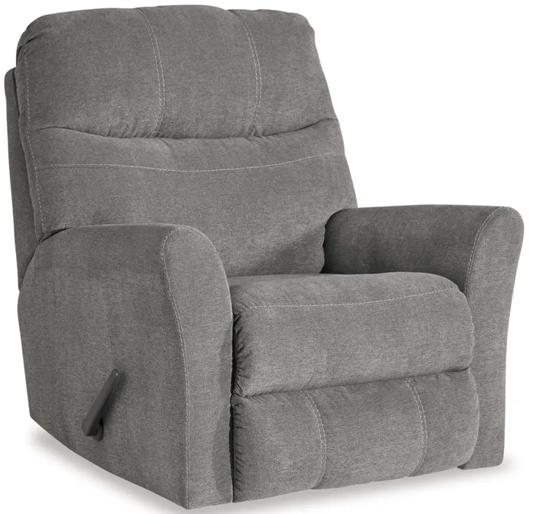 Marleton Gray Rocker Recliner | Furniture.com