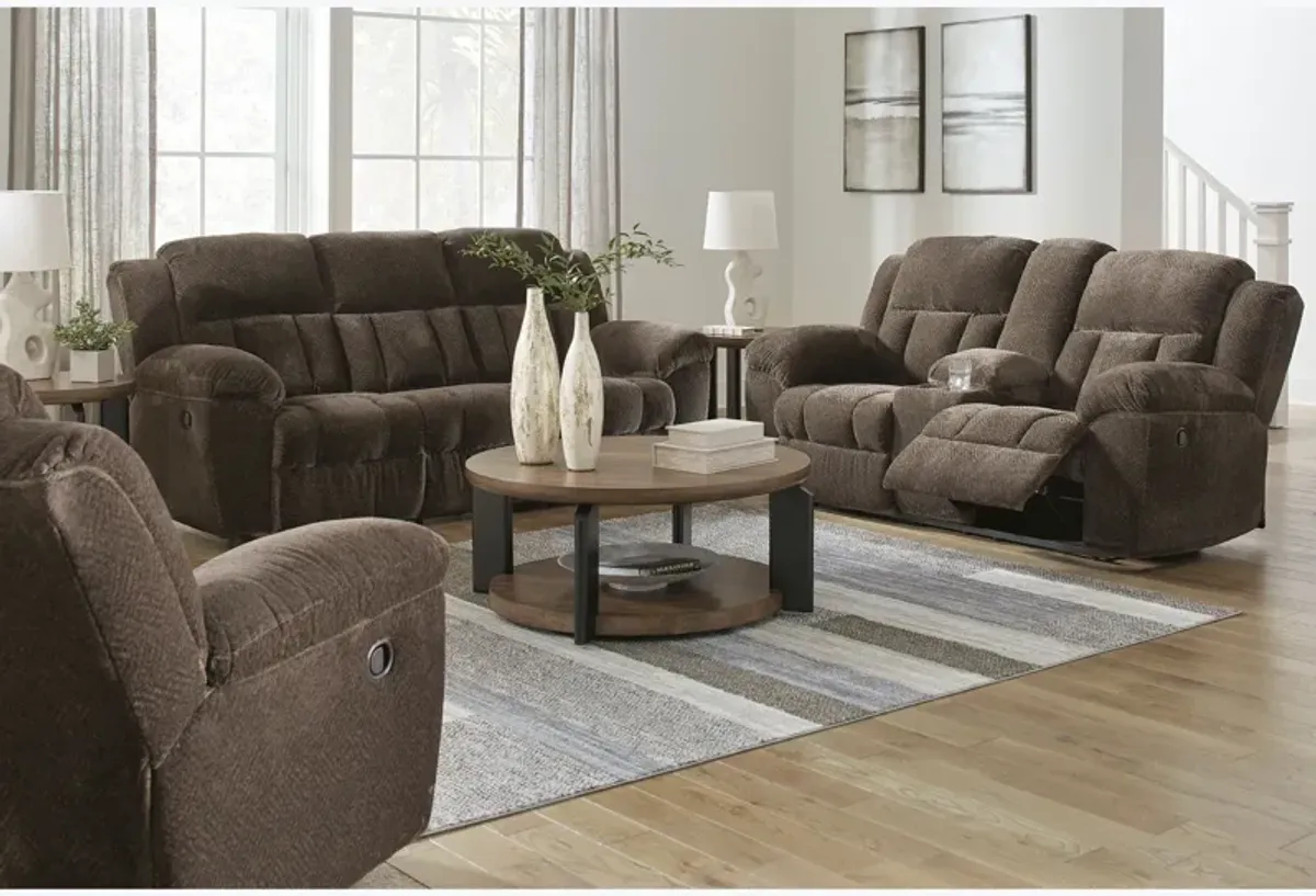 Frohn Brown Rocker Recliner