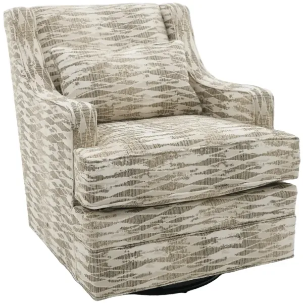 Baylor Accent Swivel Glider