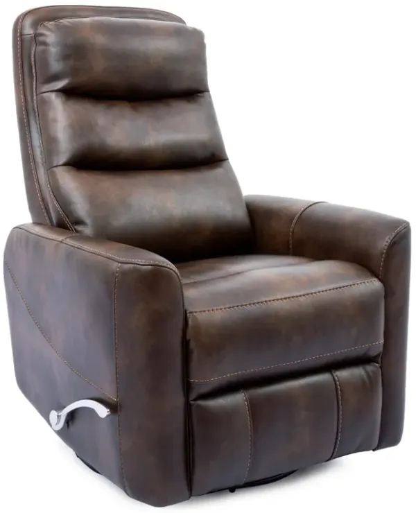 Coffee Swivel Glider Recliner