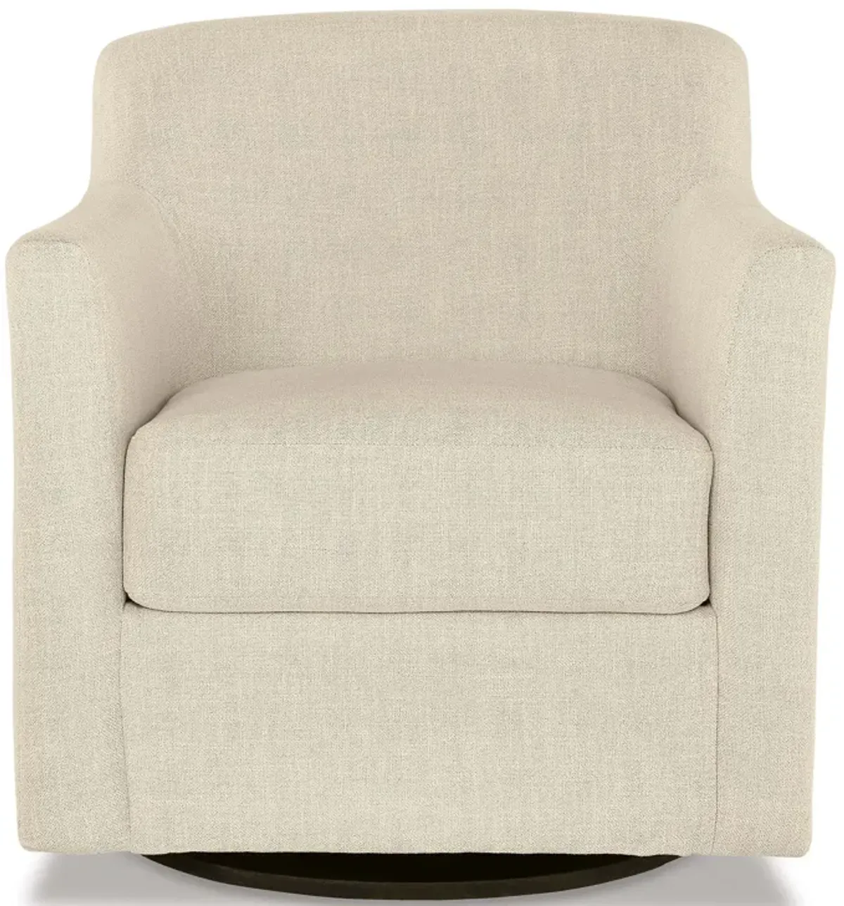 Bradney Linen Swivel Accent Chair