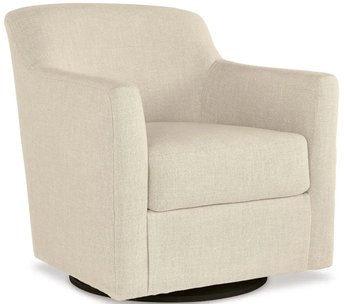 Bradney Linen Swivel Accent Chair