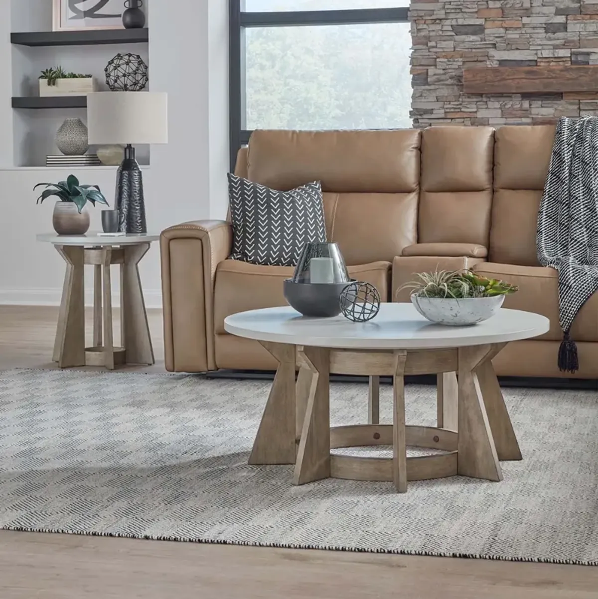 Berkley Round Cocktail Table