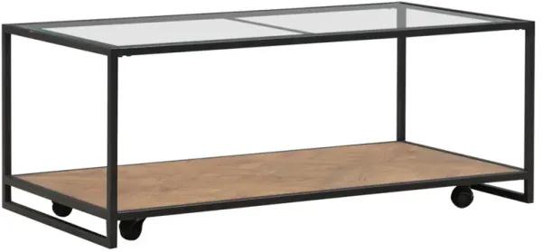 Bedford Rectangular Glass Cocktail Table