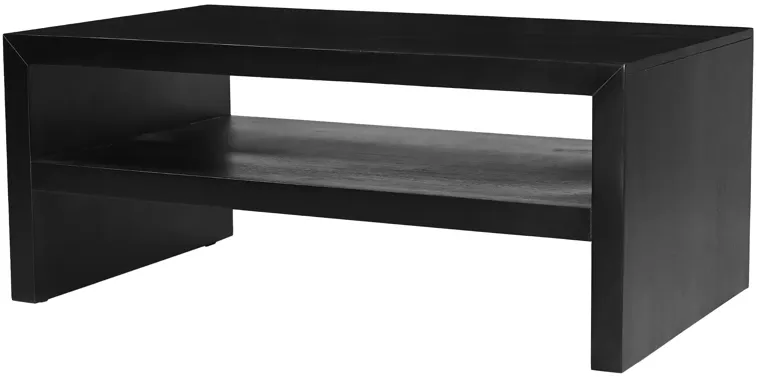 Dev Black Rectangular Cocktail Table