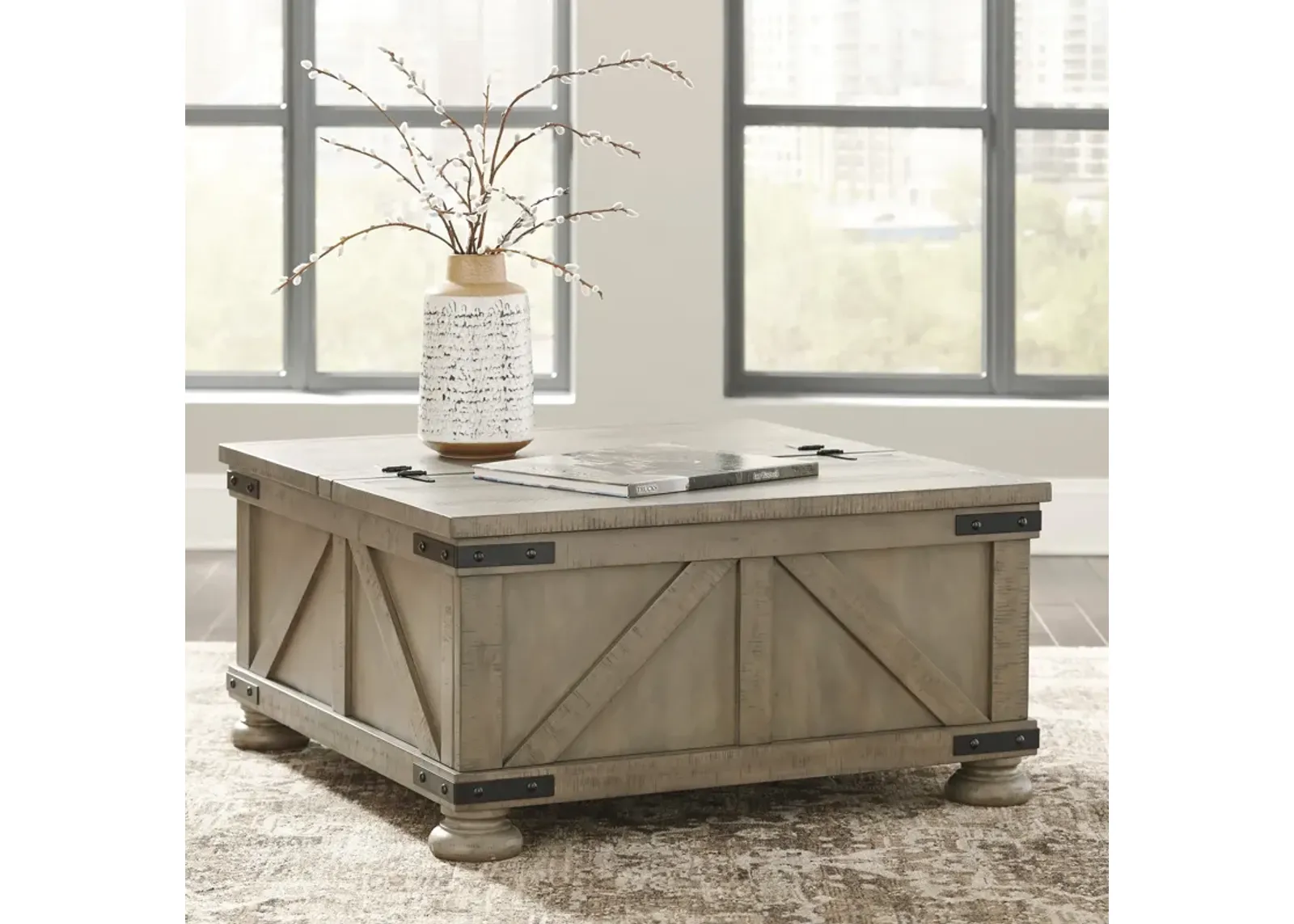 Aldwin Cocktail Table with Storage