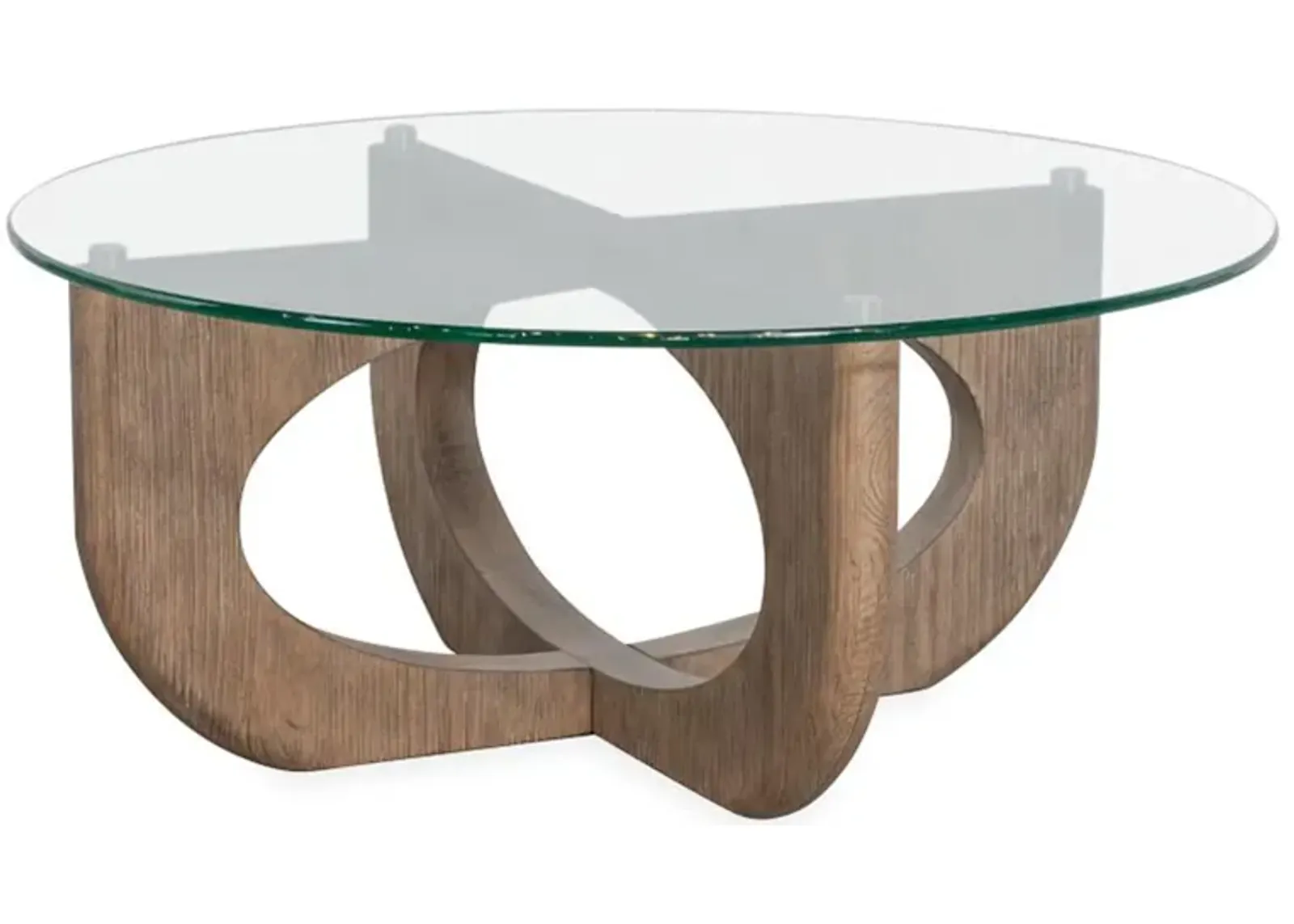 Lainey Almond Round Cocktail Table