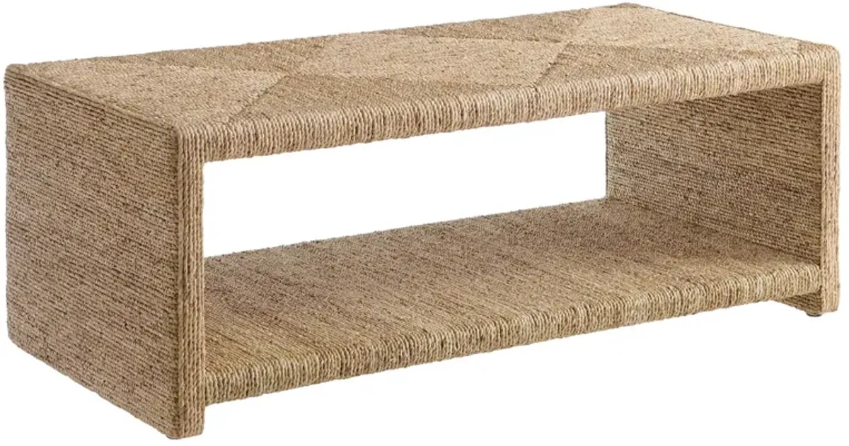 Seagrass Rectangular Cocktail Table